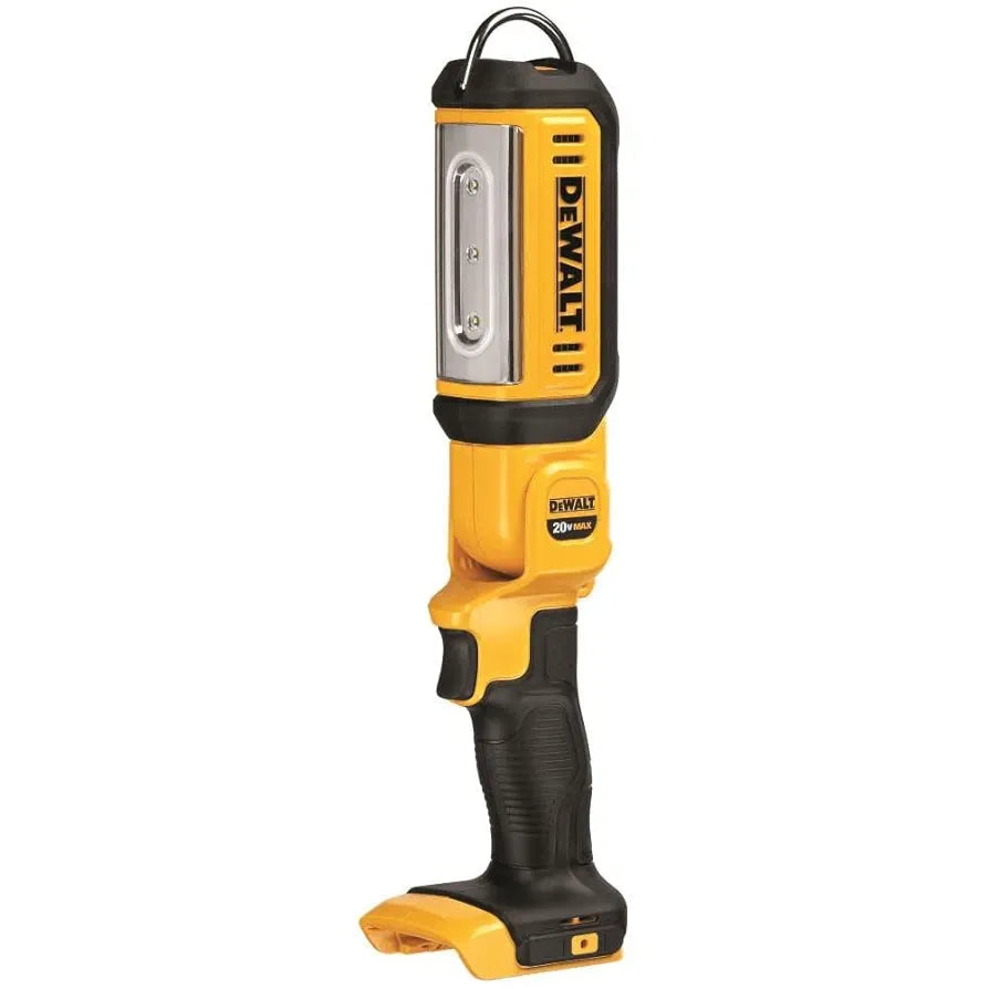 DEWALT 20V MAX LED Work Light, Rechargeable Flashlight, Pivoting Head, Bare Tool Only