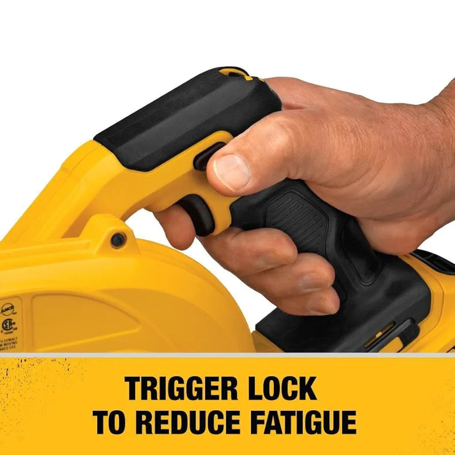 DEWALT 20V MAX Blower, 100 CFM Airflow, Variable Speed Switch, Includes Trigger Lock, Bare Tool Only