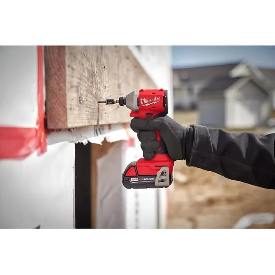 Milwaukee 3692-22CT M18 Compact Brushless 2-Tool Combo Kit: Drill Driver/Impact Driver 