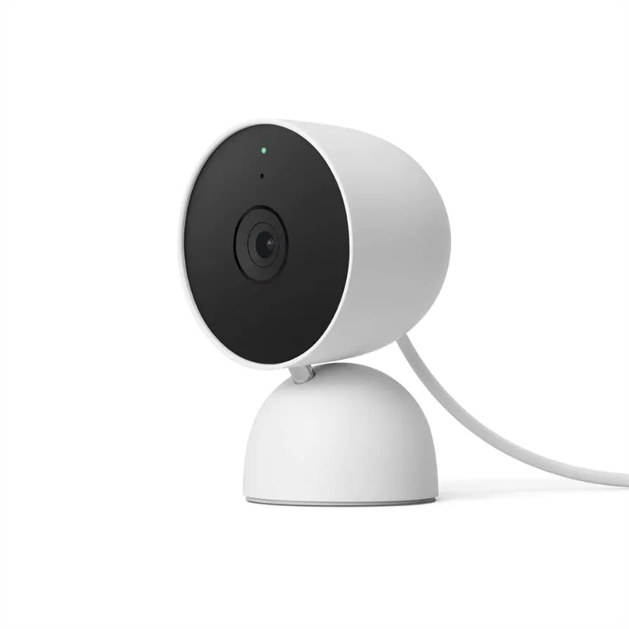 Google indoor Nest Security Cam 1080p  - 2nd Generation - Snow