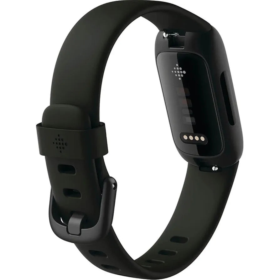 Fitbit Inspire 3 Health &-Fitness-Tracker with Stress Management, Workout Intensity, Sleep Tracking, 24/7 Heart Rate and more, Midnight Zen/Black One Size 