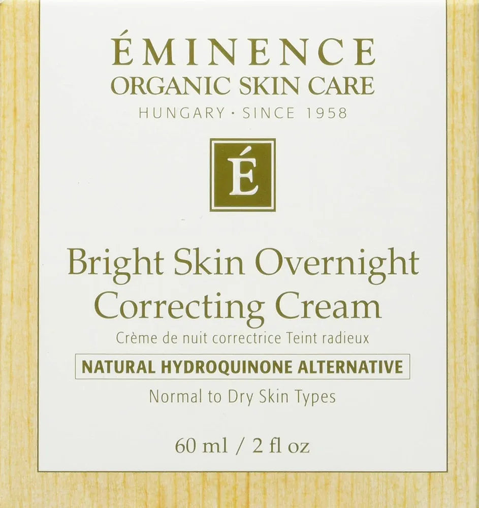 Eminence Bright Skin Overnight Correcting Cream, Multi, Reg, 2 Ounce