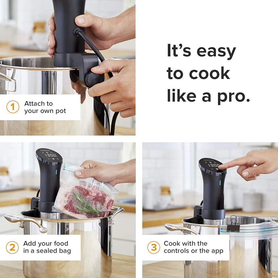 Anova Culinary Sous Vide Precision Cooker 2.0 , 1000 Watts