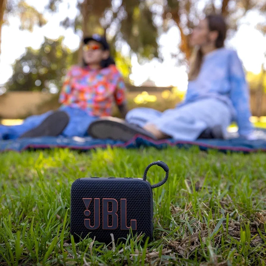 JBL Go 4 - Ultra-Portable, Waterproof and Dustproof Bluetooth Speaker, Big Pro Sound with Punchy bass, 7-Hour Built-in Battery, Made in Part with Recycled Materials 